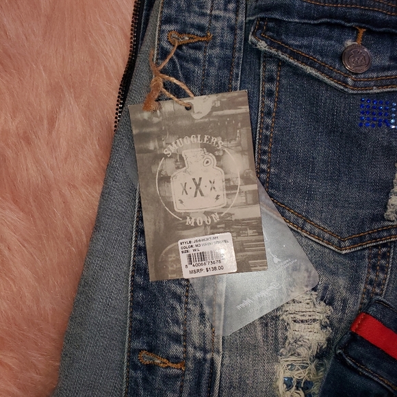 Brand new 2pc blinged Smugglers unisex set - Picture 3 of 4